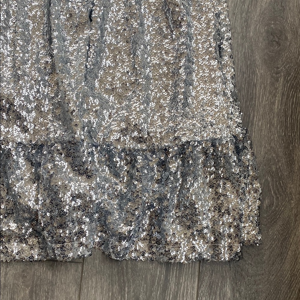 Hill House - NWT! The Collector’s Edition Ellie Nap Dress Silver Sequin - Size S - Picture 3 of 10